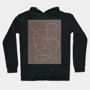 Minimal Line Art 005 Hoodie